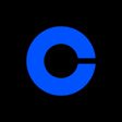 Logo Coinbase – plateforme crypto internationale